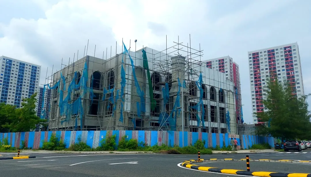 ހިޔާ ޓަވަރު 16 ކައިރީ އަޅާ މިސްކިތް ރޯދަމަހަށް ނިމޭނެ: އިސްލާމިކް މިނިސްޓްރީ