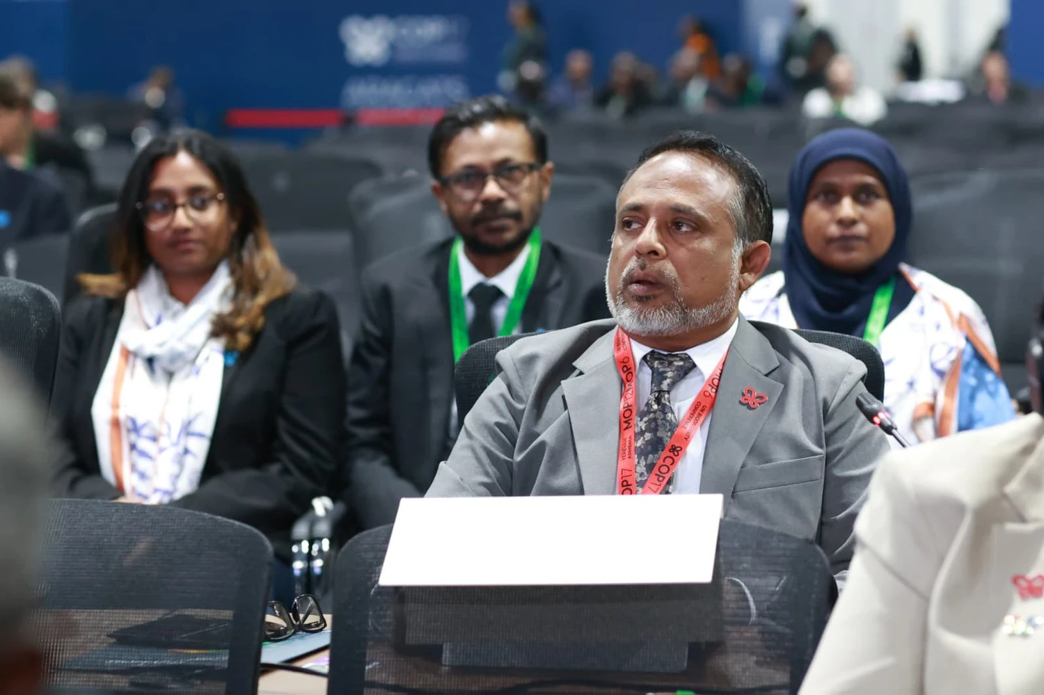 ކޯޕް 17 ގައި ރާއްޖޭގެ ޤައުމީ ބަޔާން އިއްވައިފި