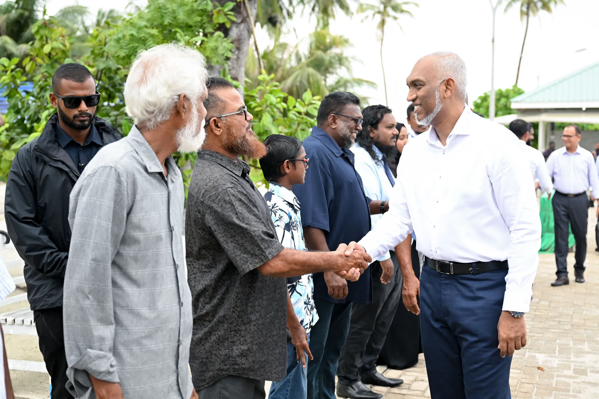 ރައީސުލްޖުމްހޫރިއްޔާ ޑރ. މުޙައްމަދު މުޢިއްޒު، ނ. ކުޑަފަރިއަށް ވަޑައިގެންފި