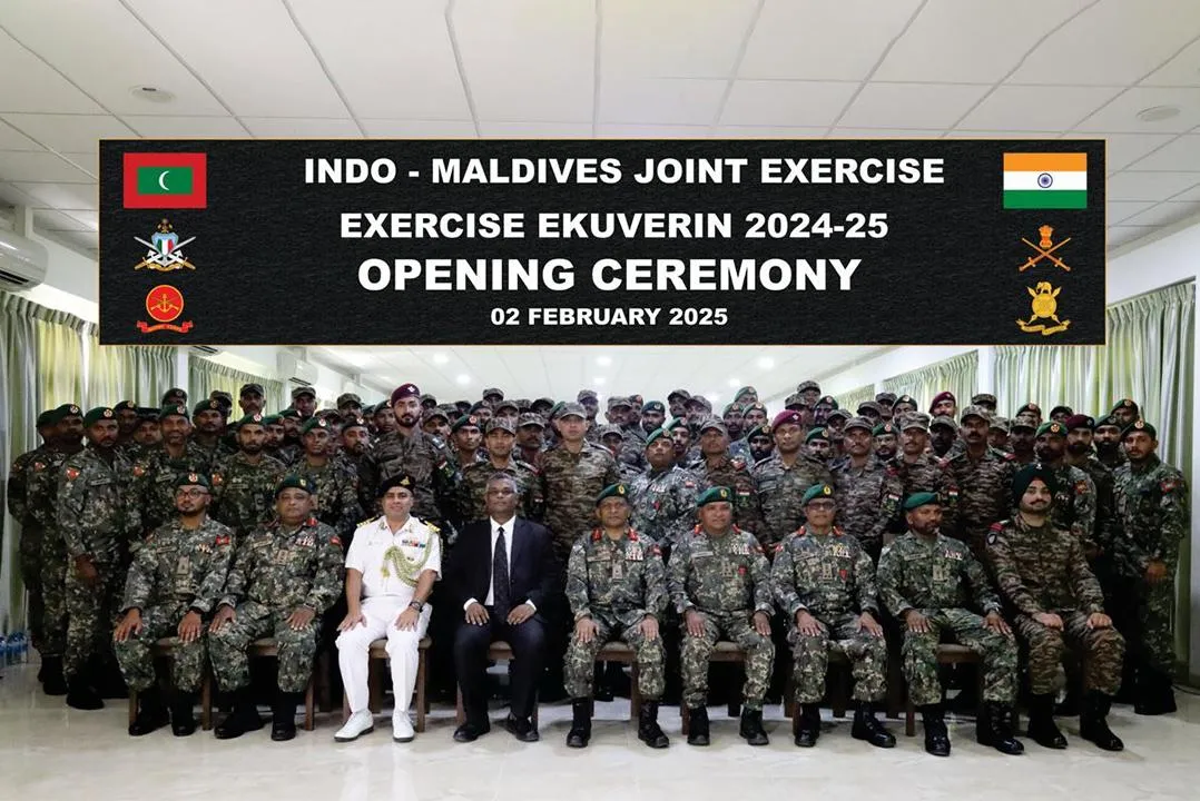އިންޑިއާ އާއި ރާއްޖޭގެ ސިފައިން ގުޅިގެން "އެކްސަސައިޒް އެކުވެރިން" ފަށައިފި