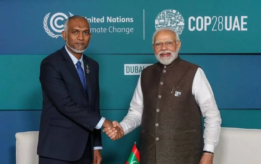President Dr. Mohamed Muizzu and PM Narendra modi