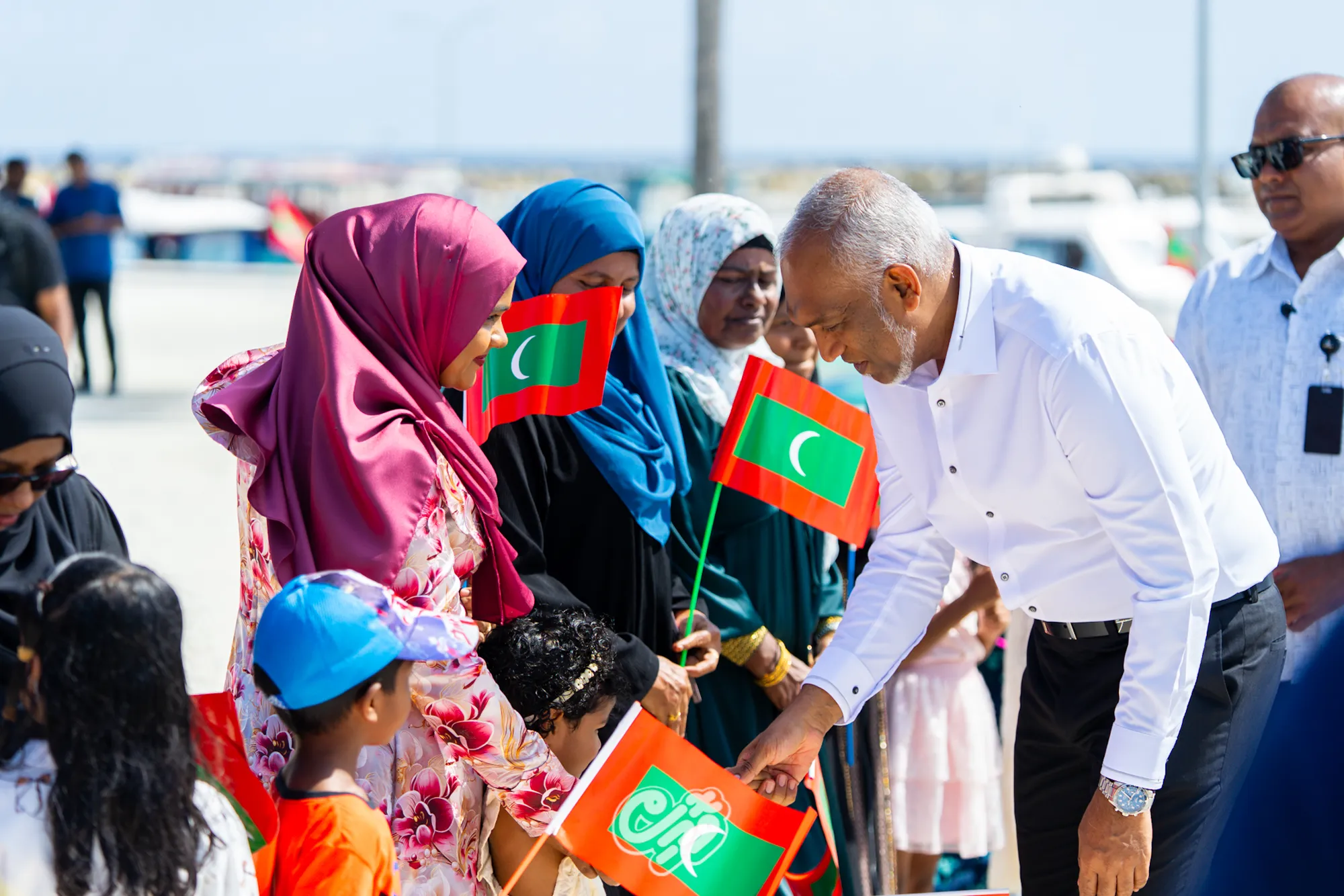ރައީސުލްޖުމްހޫރިއްޔާ ޑރ.މުއިއްޒު ކަމަދޫއަށް ވަޑައިގަންނަވައިފި