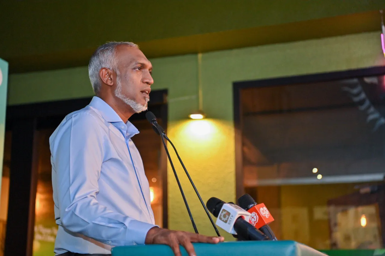 އެމްބެސެޑަރު ވިދާޅުވާ ގޮތަށް މިސްރާބު ގެންނަން އުޅޭ ބަޔަކަށް ވޯޓު ނުދެއްވާ: ރައީސް މުޢިއްޒު