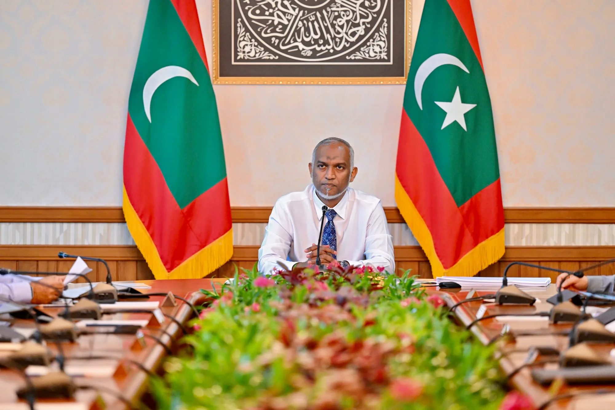 މަސައްކަތްތެރީންގެ އަޑު އެހުމުގައި ސަރުކާރު ދެމި އޮންނާނެ: ރައީސް