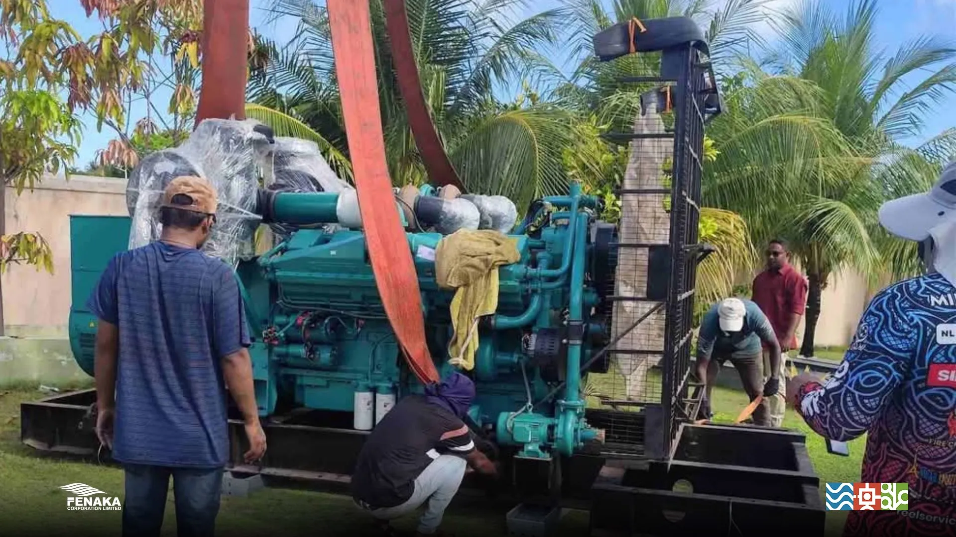 މާވަށަށް ކަރަންޓް ދިނުމަށް އައު އިންޖީނެއް ގެންގޮސް ބެހެއްޓުމުގެ މަސައްކަތް ފަށައިފި