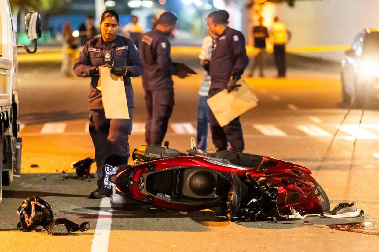 Scene of the accident (Photo/Sun)