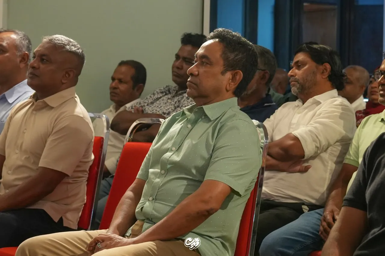 އެމްޑީޕީ އަކީ އެއްވެސް އުރަތްޕެއް ނެތް، ހުސްވެފައި އޮތް ފޯސްއެއް"؛ އިދިކޮޅު ޕާޓީއަކީ ޕީއެންއެފް: ރައީސް ޔާމީން