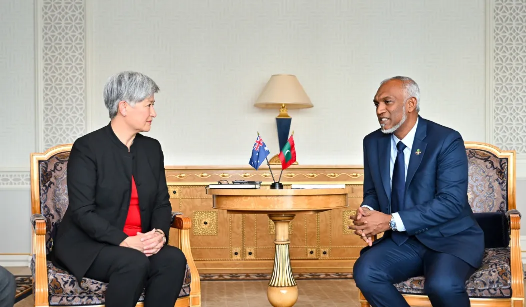 Minister for Foreign Affairs of the Commonwealth of Australia, Penny Wong and President Dr. Muizzu (Photo/ President’s Office)