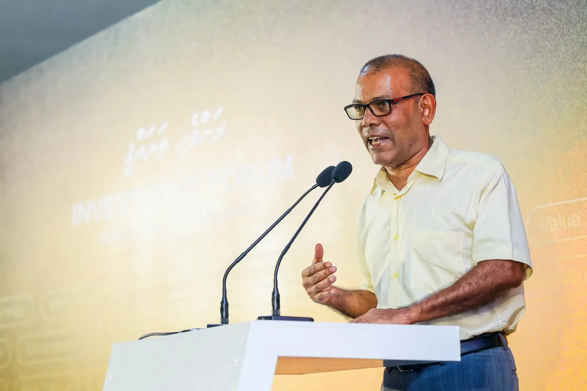 ރަސްމާލެ މަޝްރޫއަށް އަޅުގަނޑު ތާއީދު ކުރަން: ރައީސް ނަޝީދު