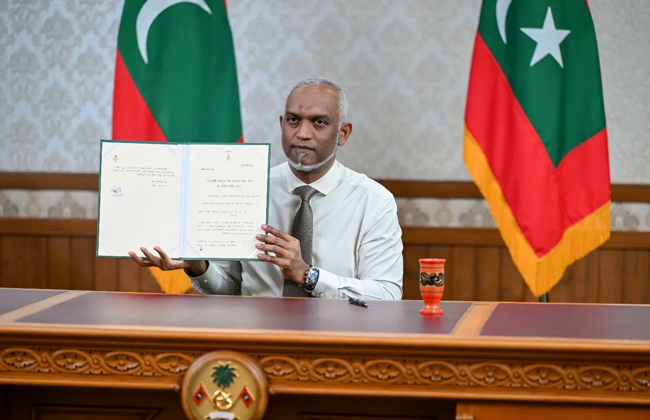 From the ratification of the Foreign Exchange Act (Photo/President's Office)