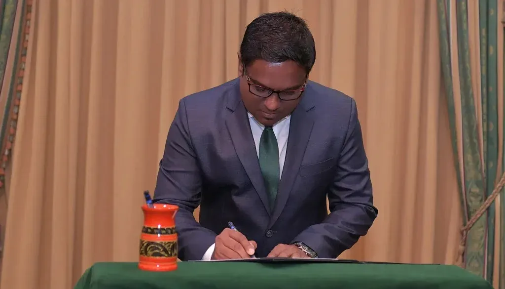 ޗީފް ޖުޑީޝަލް އެޑްމިނިސްޓްރޭޓާގެ މަގާމަށް އަމްޖަދު