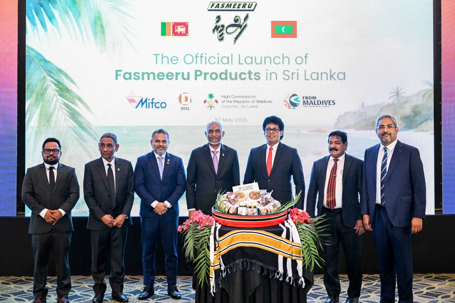 “ފަސްމީރު” ބްރޭންޑުގެ އުފެއްދުންތައް ސްރީލަންކާގެ ބާޒާރަށް ތަޢާރަފުކޮށްފި