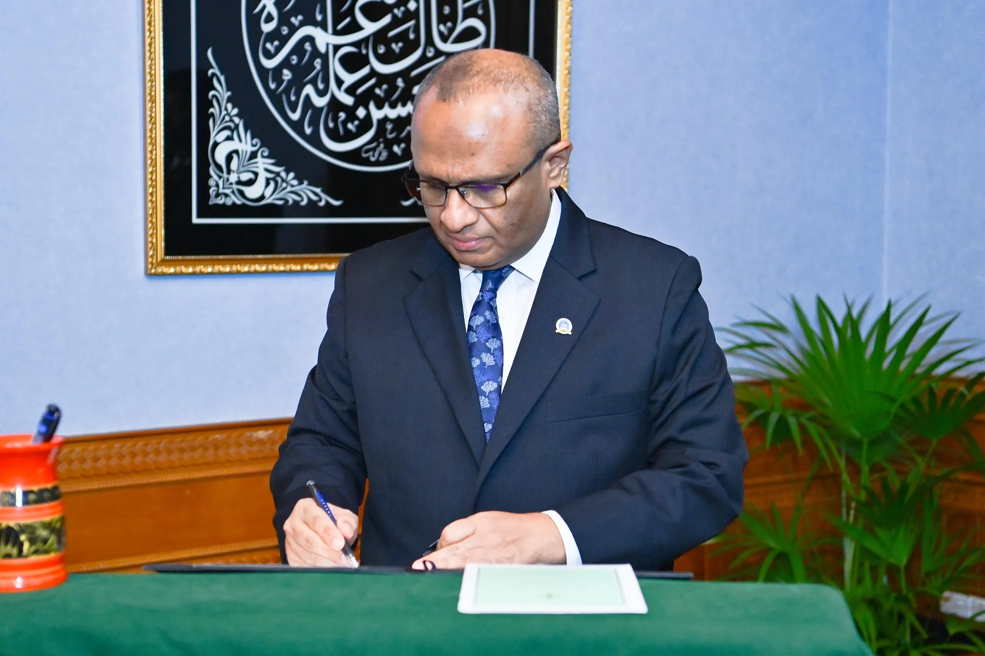 ސުއޫދުގެ އިސްތިއުފާ ޖޭއެސްސީއަށް ހުށައަޅުއްވައިފި
