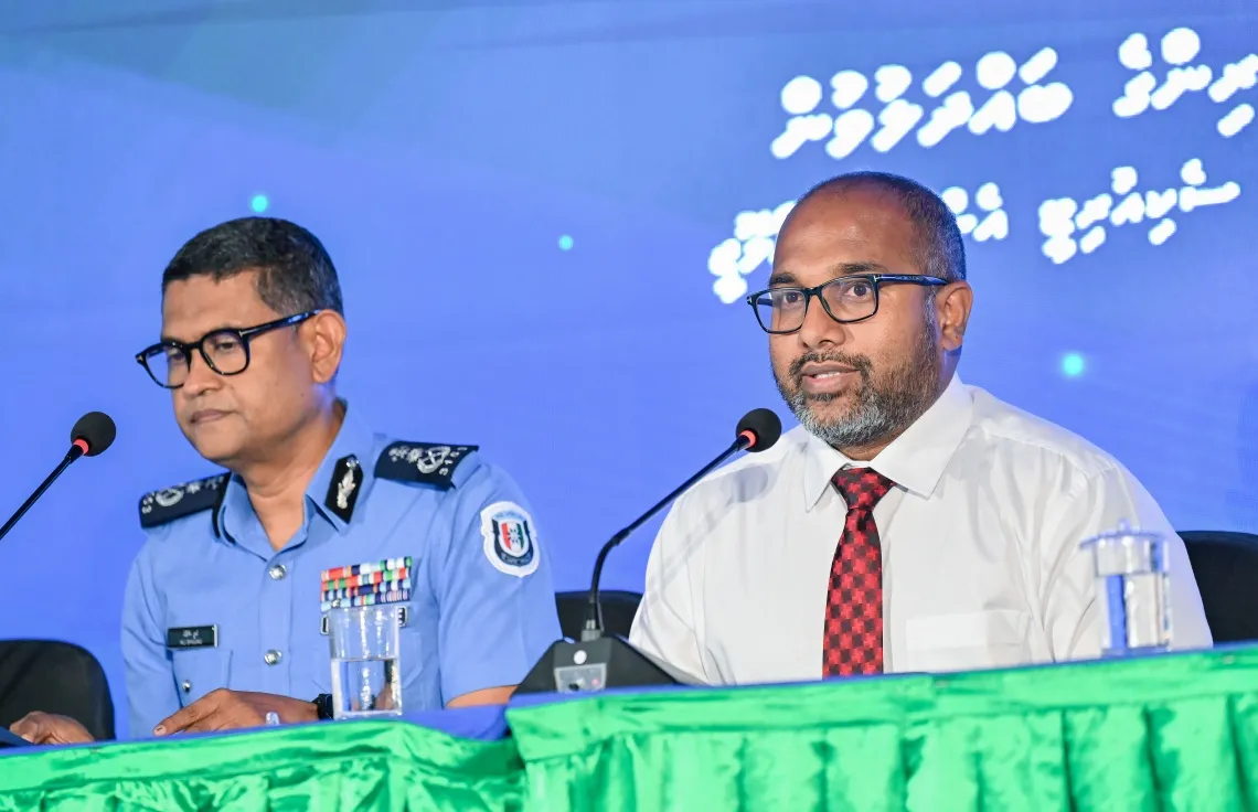 ޒަކިއްޔާގެ މަރުގެ މައްސަލަ: ސީޕީ ޝުޖާޢު އަދި ވަޒީރު އިހްސާން ހޮޅުދޫއަށް