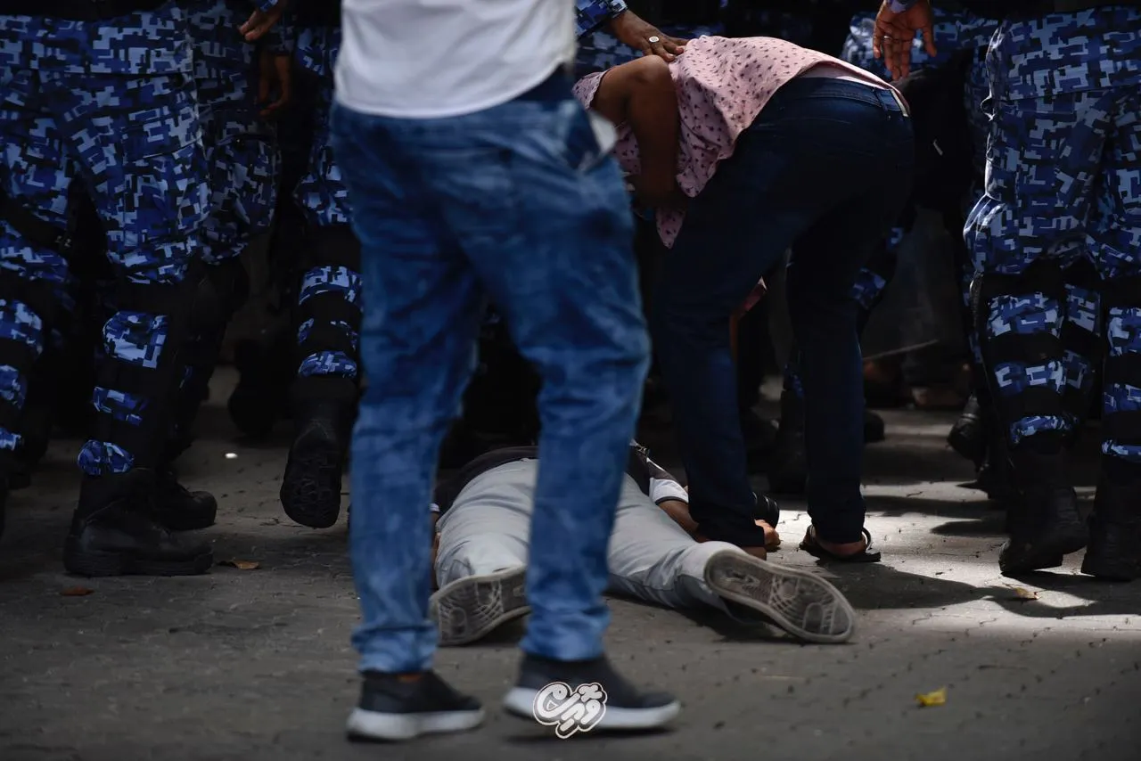 journalist injured in protest