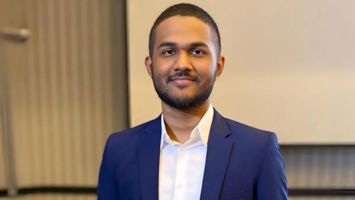 New Sales Manager of Villa Resorts, Jailam Wajeeh (Photo/Travel trade maldives)