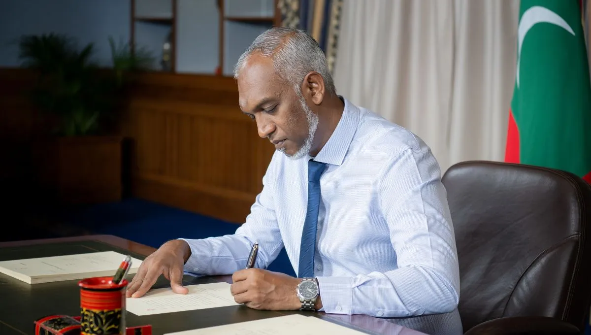 President Dr Muizzu (Photo/President's Office)