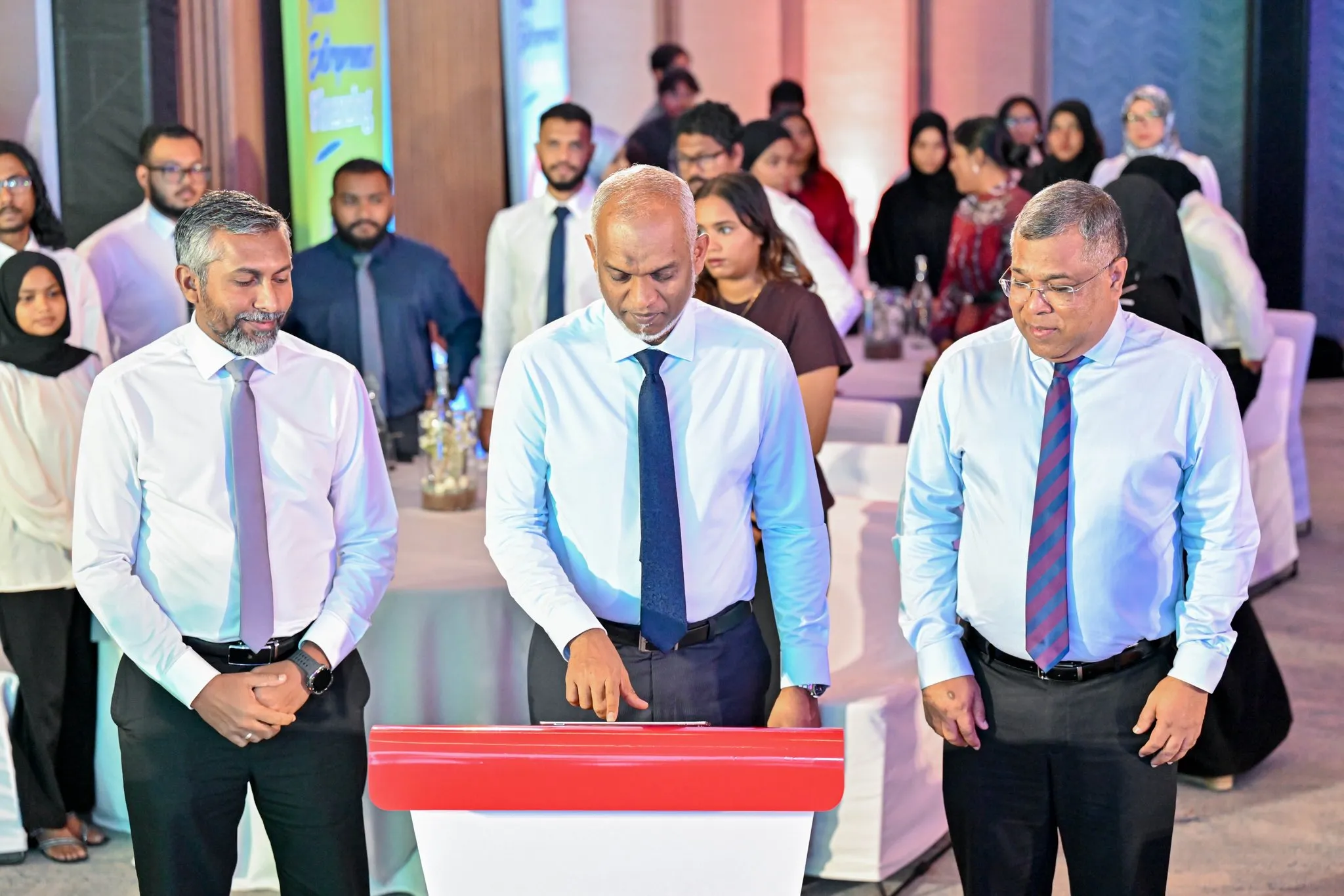 ޒުވާން ވިޔަފާރިވެރިންނަށް ޚާއްޞަ 'ޔޫތު ފައިނޭންސިންގ ސްކީމް' ރައީސުލްޖުމްހޫރިއްޔާ އިފްތިތާޙްކޮށްދެއްވައިފި