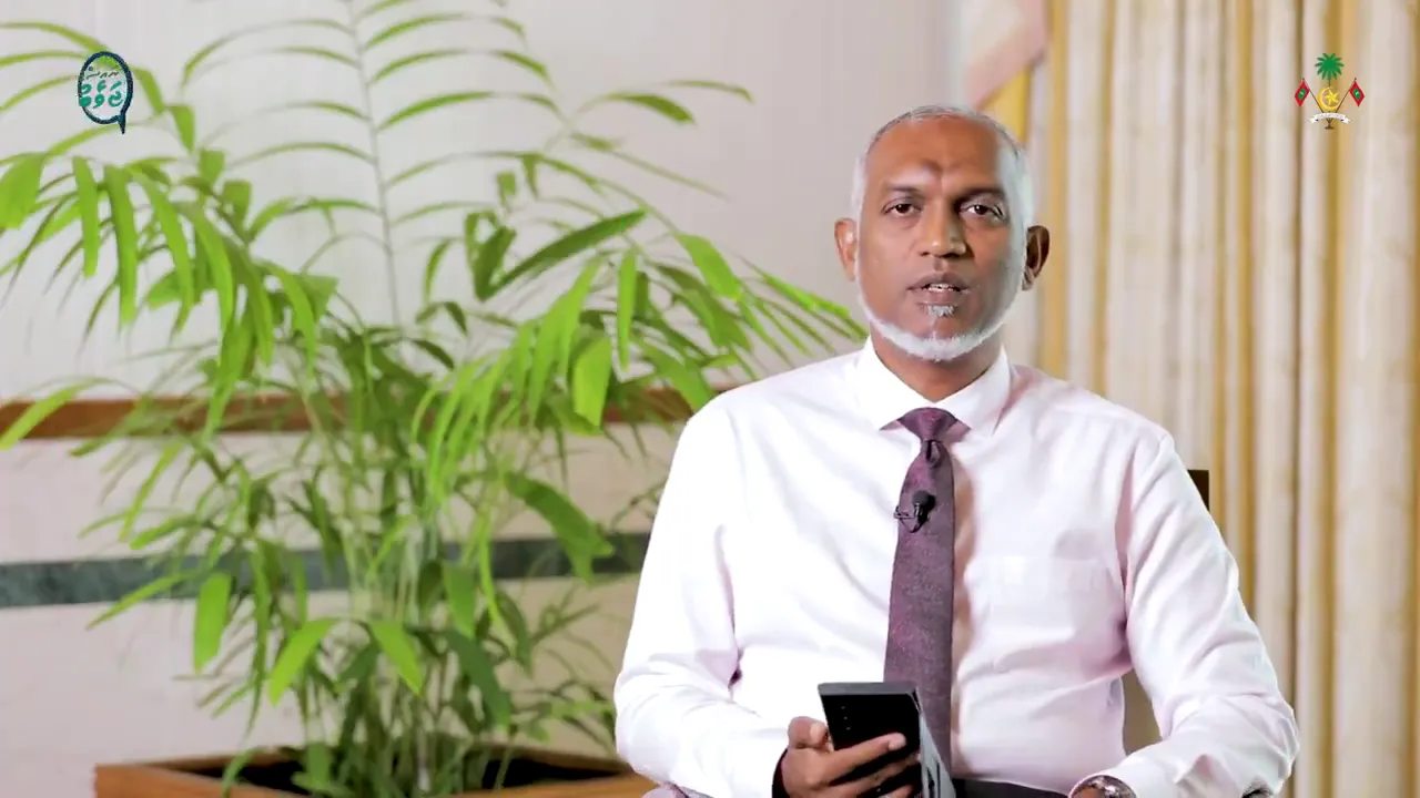 President Muizzu in 'Raees ge javaabu' session