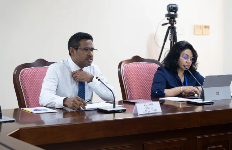 MMA meeting Finance Committee of the Parliament (Photo/Parliament of Maldives)