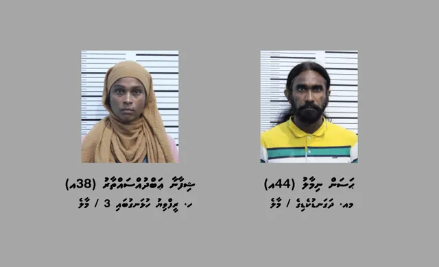 ކިލޯއަކަށްވުރެ ގިނަ މަސްތުވާތަކެއްޗާއެކު ދެ މީހަކު ހައްޔަރުކޮށްފި