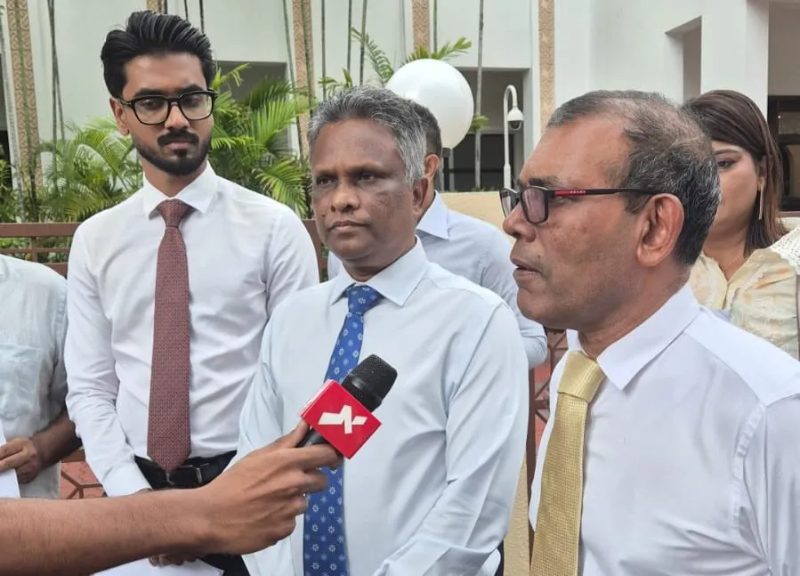 Former President Nasheed and members of MDP (Photo/MDP)