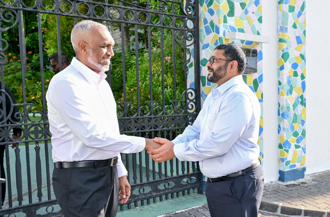 ދިފާޢީ ބާރުގެ އަސްކަރީ ޤާބިލުކަން އިތުރުކުރަން ރައީސް މުޢިއްޒު ކުރައްވާ މަސައްކަތަށް ޣައްސާންގެ ޝުކުރު