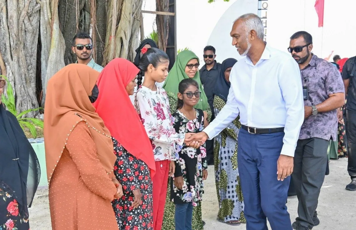 ހޮޅުދޫ މީހުންނަށް ދިރިއުޅެވޭގޮތަށް ހޮޅުމީދޫ ތަރައްޤީކުރަނީ