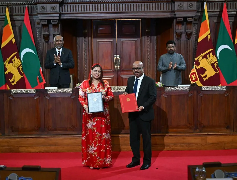 During the MoU signing ceremony (Photo/President's Office)