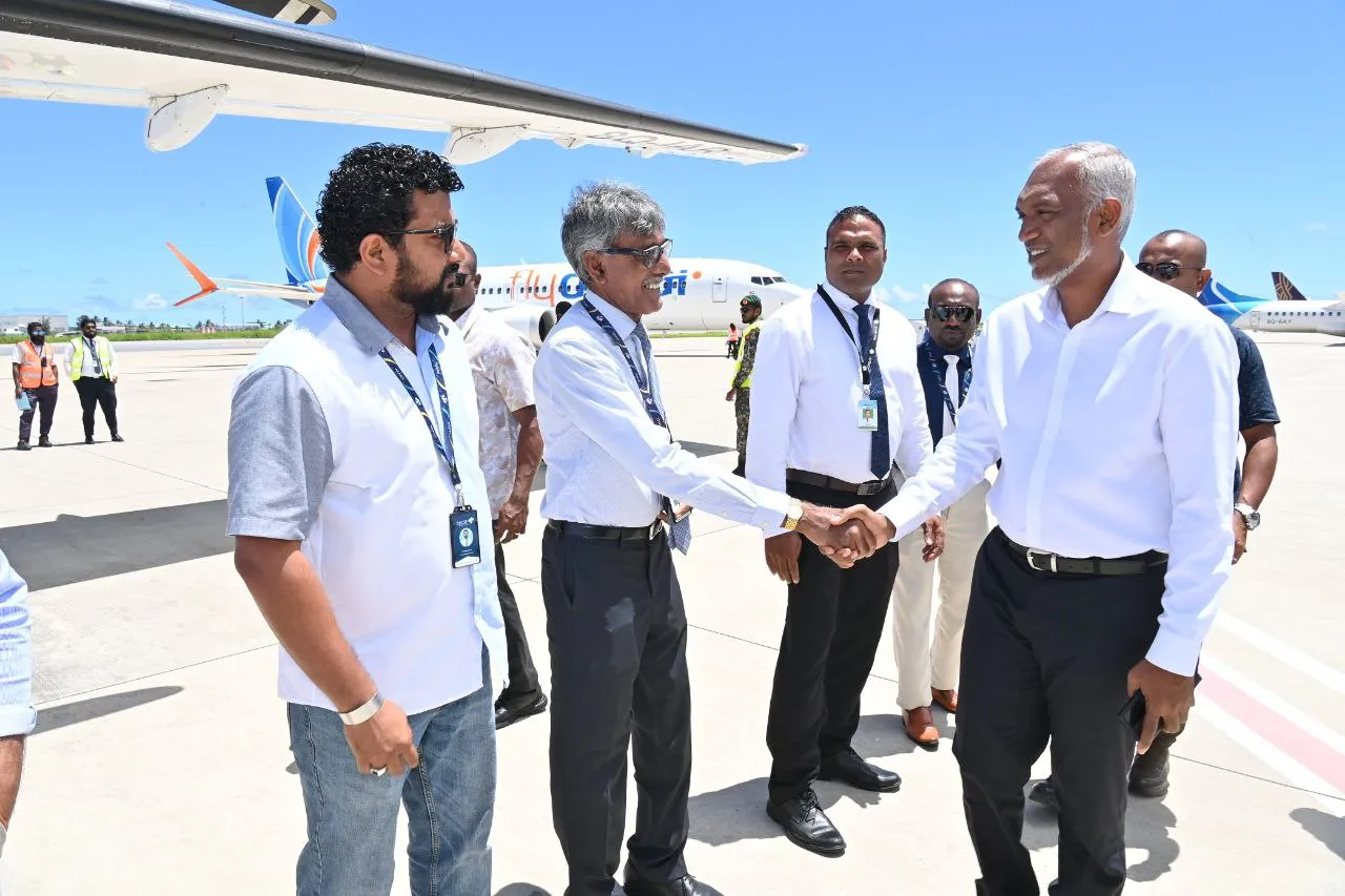 ރައީސް އުތުރުގެ 4 އަތޮޅަކަށް ކުރައްވާ ދަތުރުފުޅެއްގައި ފުރާވަޑައިގެންފި