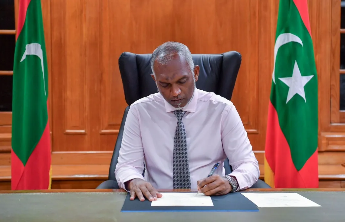 ބަންޑާރަނައިބުގެ ލަފާގެ މަތިން، އިންތިހާބު ފަސް ކުރާ ބިލް ރައީސް ތަސްދީގު ކުރައްވައިފި