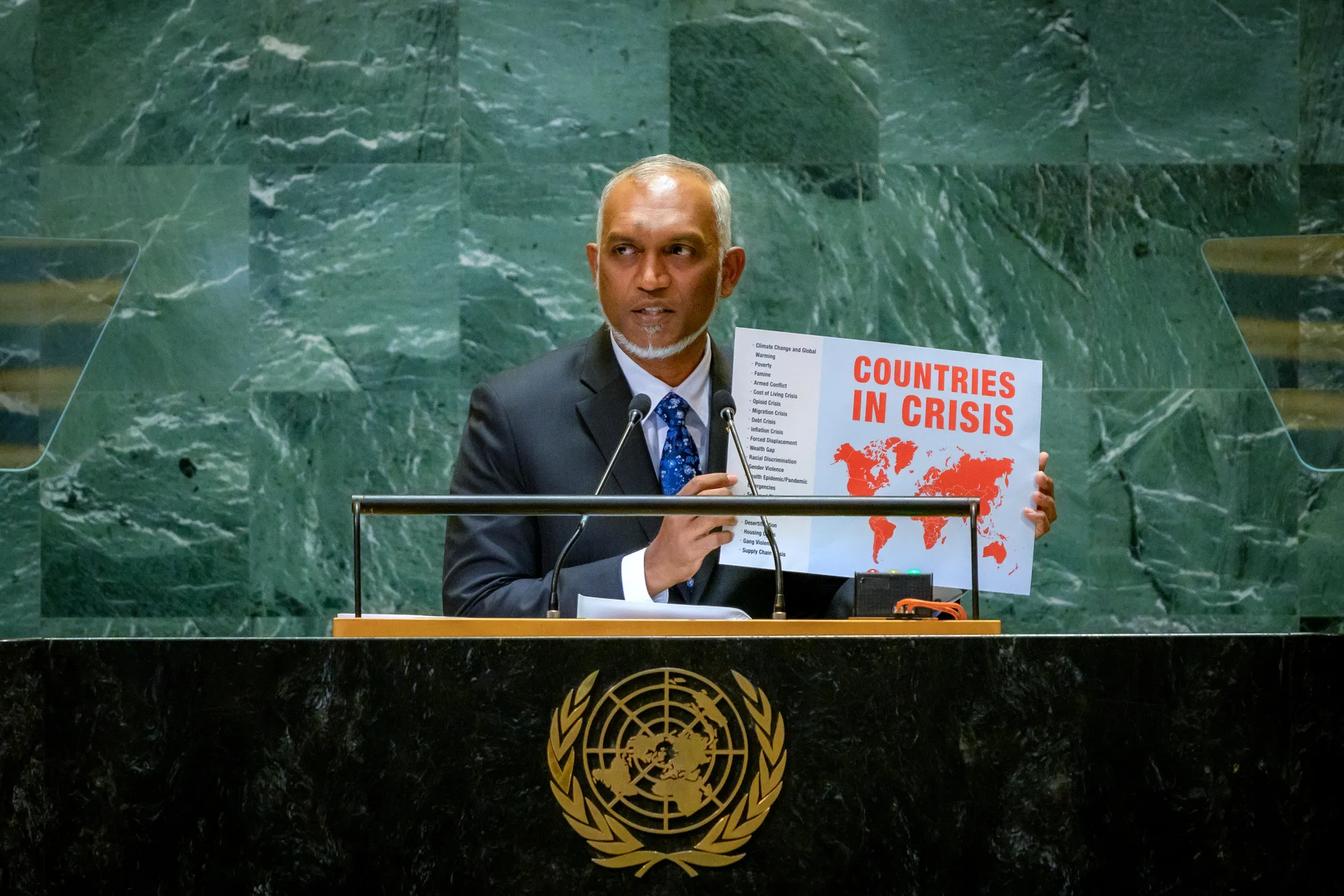އދ. އަކީ އިތުބާރު ކުރެވޭ، ޒިންމާދާރު މުއައްސަސާ އަކަށް ވާން ޖެހޭނެ: ރައީސް މުޢިއްޒު