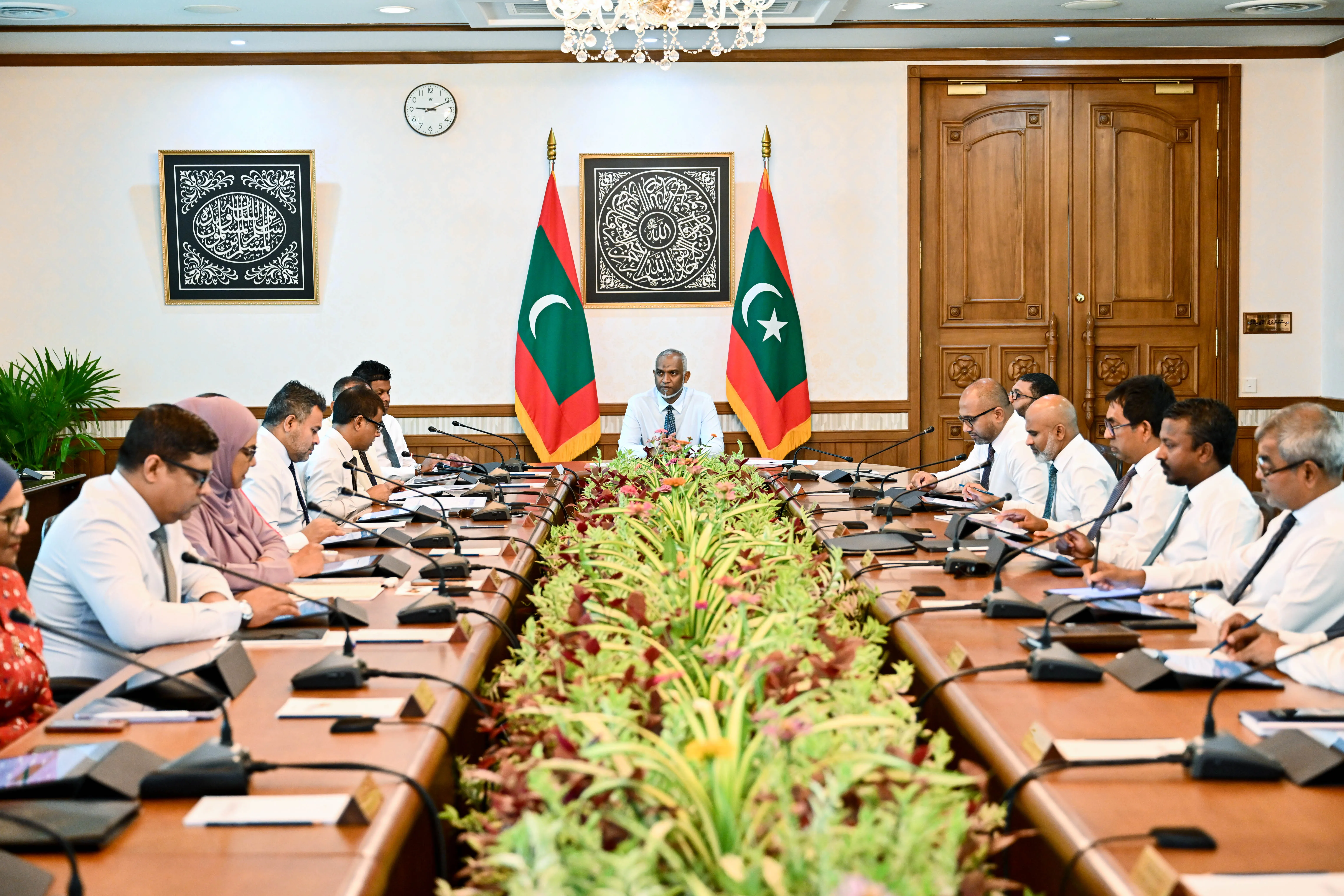 ވަޒީރުން އިސްތިއުފާ ދެއްވީ ހެޔޮ ބަދަލަކަށް ފުރުޞަތުދޭން: ރައީސް އޮފީސް
