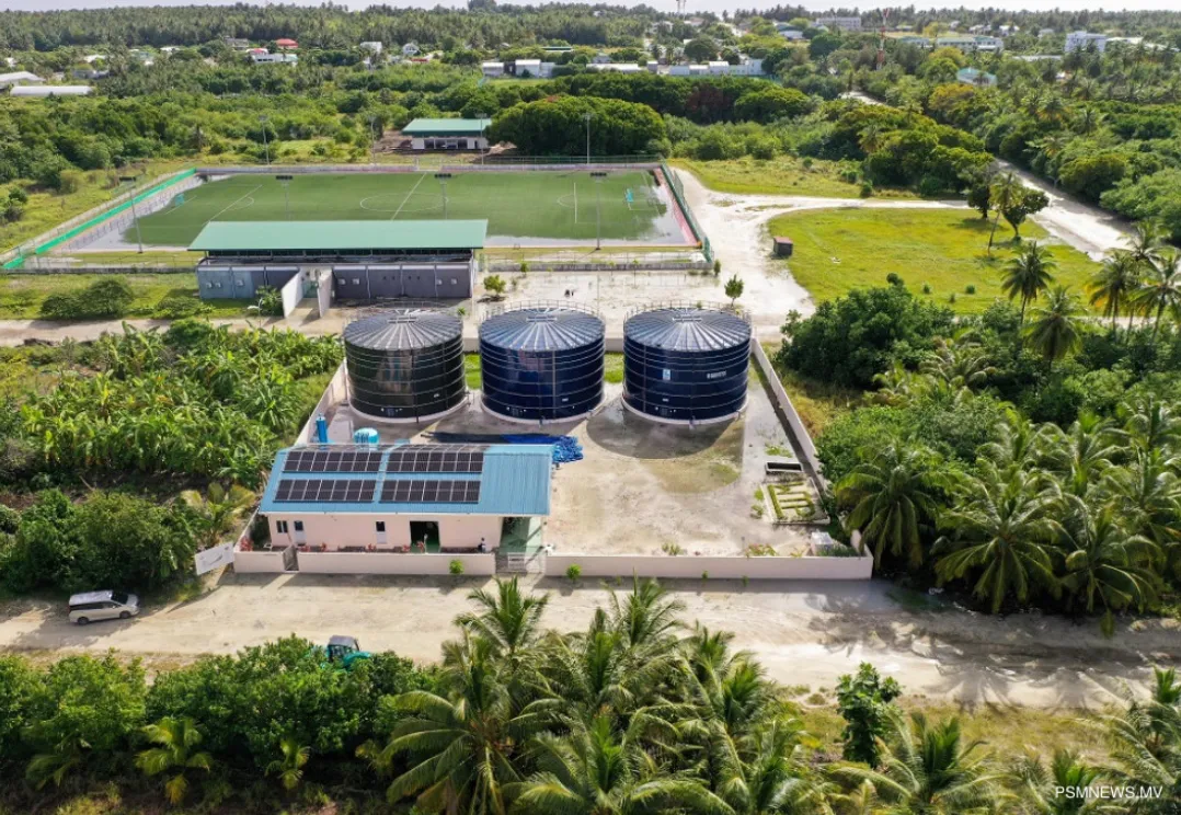 ގަމު ފެނުގެ މަޝްރޫޢު ނިންމައި، ޓެސްޓުކުރުމުގެ މަސައްކަތް ފަށައިފި