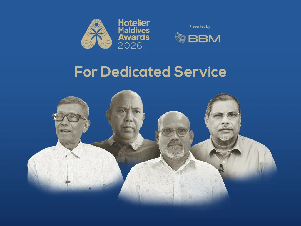 Hotelier Maldives honours four tourism veterans with Dedicated Service Awards 2026