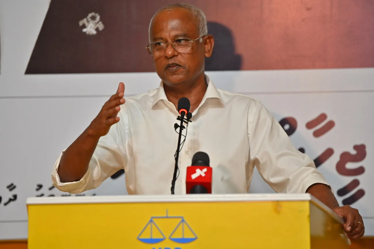 އެމްޑީޕީގެ އަމާޒަކީ މަޖިލީހުގެ ބޮޑު މެޖޯރިޓީ މުޅި ރާއްޖެއިން ނެގުން: ރަައީސް ޞާލިހު