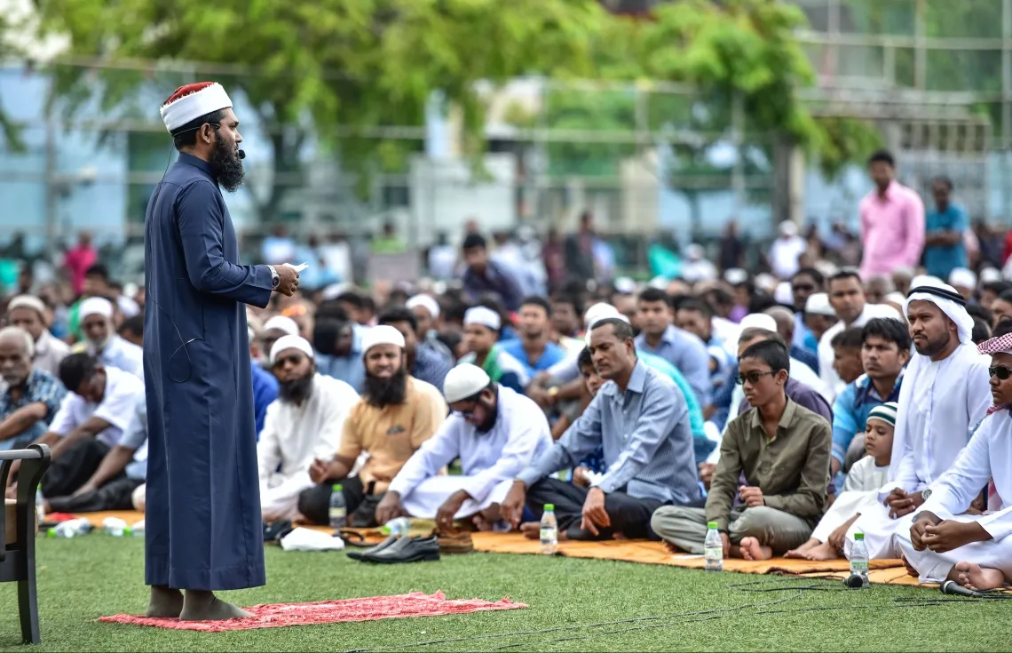 މާލޭ ސަރަހައްދުގައި ފިތުރު ޢީދު ނަމާދުކުރާނެ މިސްކިތްތަކާއި މައިޒާންތައް އާއްމުކޮށްފި