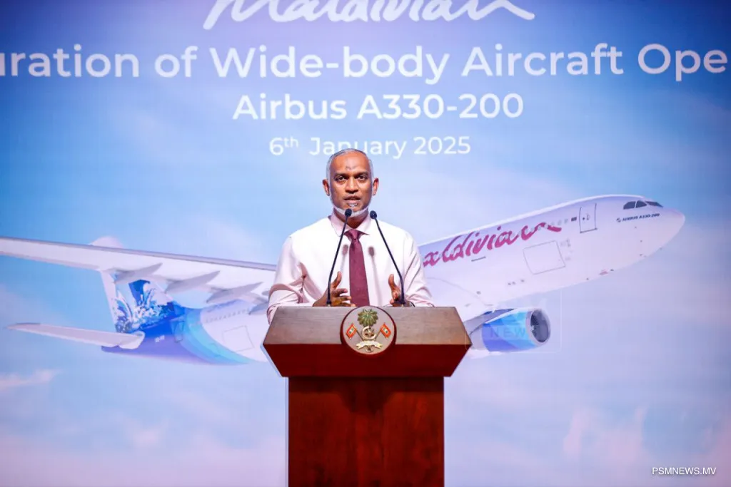 އަންނަ އޮކްޓޯބަރުމަހުގެ ތެރޭގައި އެއާބަސް އޭ-330 ދެވަނަ ބޯޓު ރާއްޖެ ގެންނާނެ: ރައީސް ޑރ.މުއިއްޒު