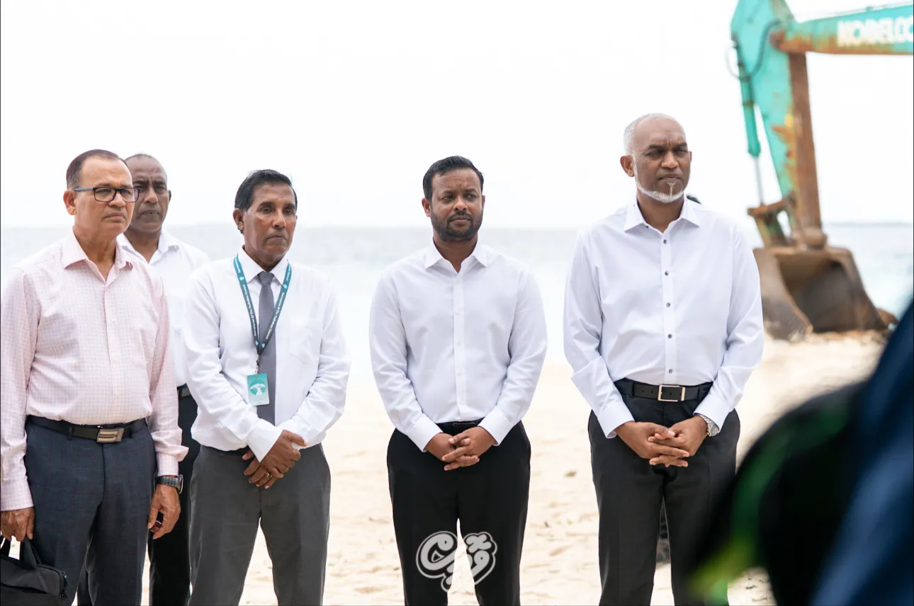 ފޮއްދޫ ބަނދަރުގެ ޢަމަލީ މަސައްކަތް ރަސްމީކޮށް ފަށައިފި