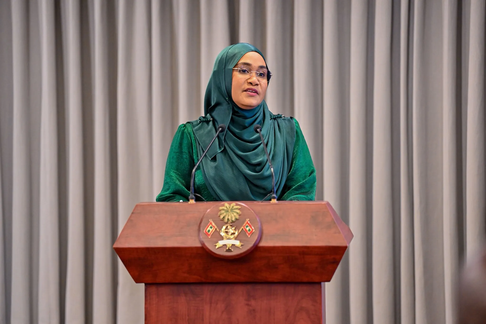 ރައީސުލްޖުމްހޫރިއްޔާގެ އަނބިކަނބަލުން ސާޖިދާ މުޙައްމަދު