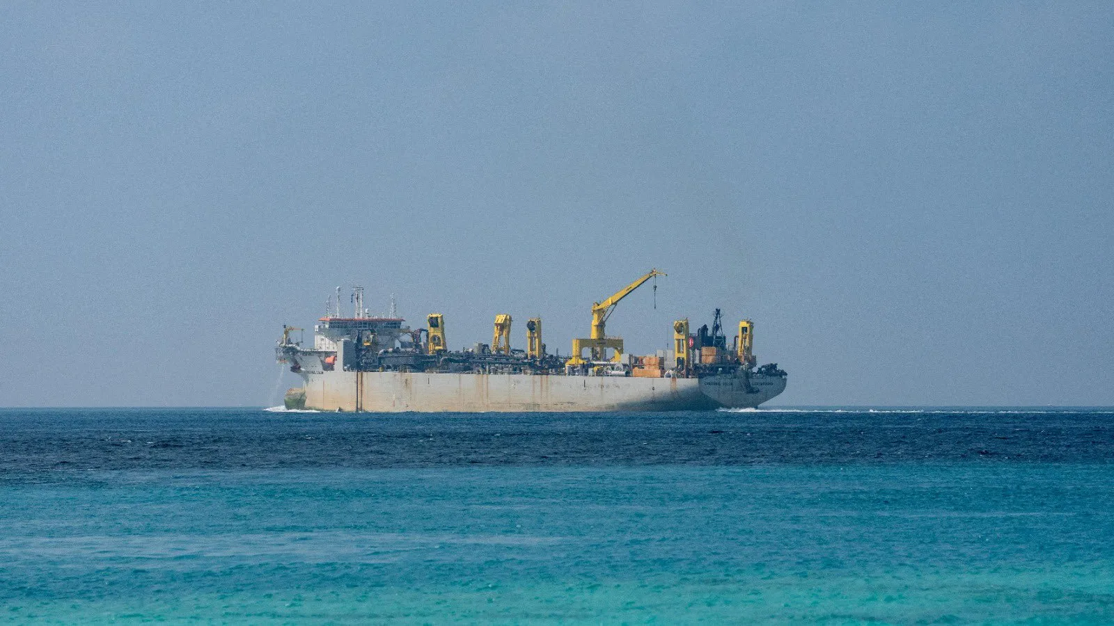Reclamation for begins with world’s largest Dredger