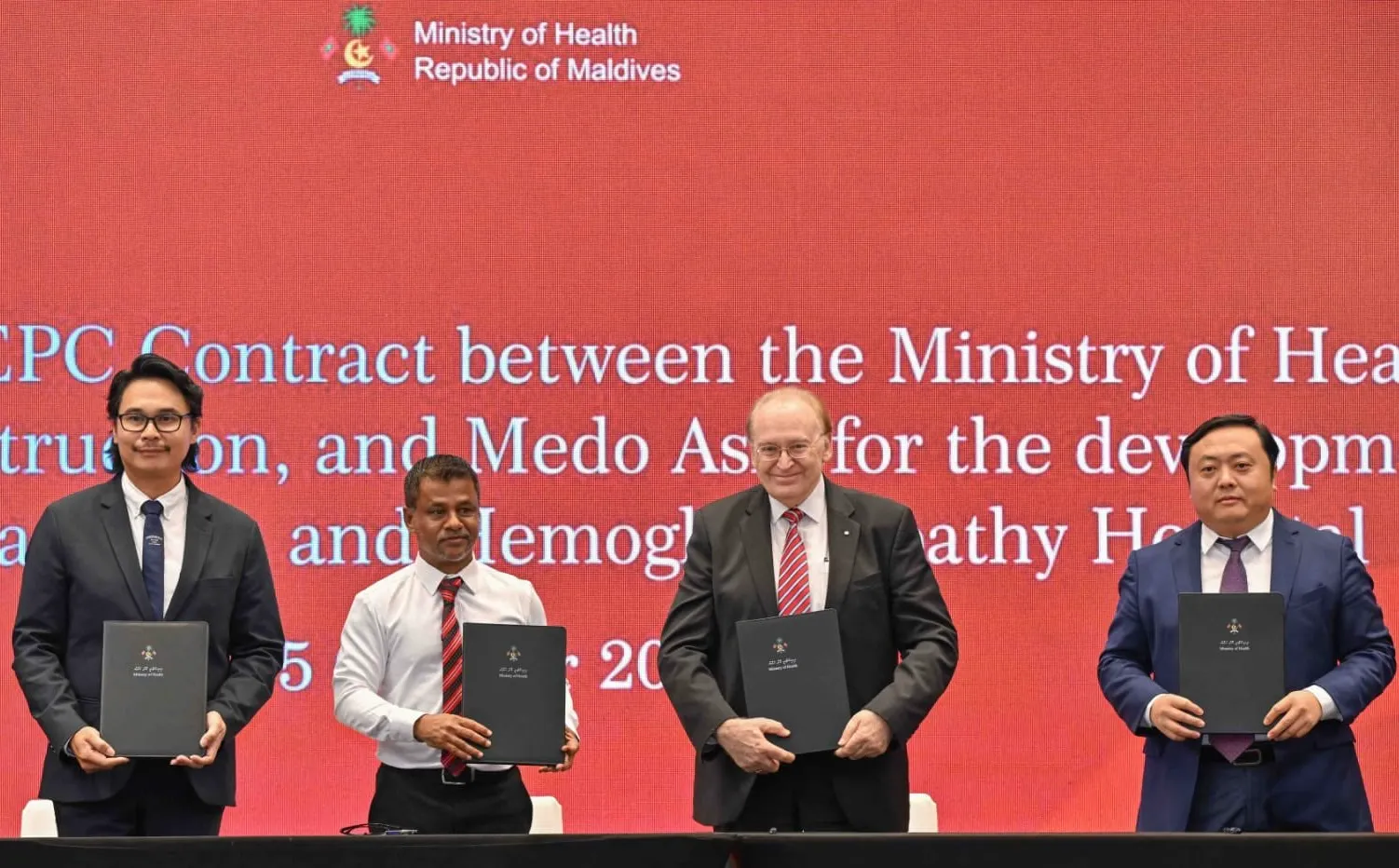 Agreement signing for construction of Thalassemia and Hematology Hospital (Photo/Ministry of Health)