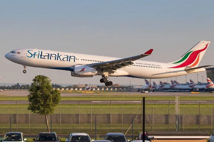 SriLankan Airlines flight (Photo/Sri Lankan Airlines via X)
