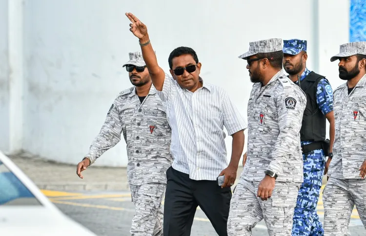 Opposition leader Yameen