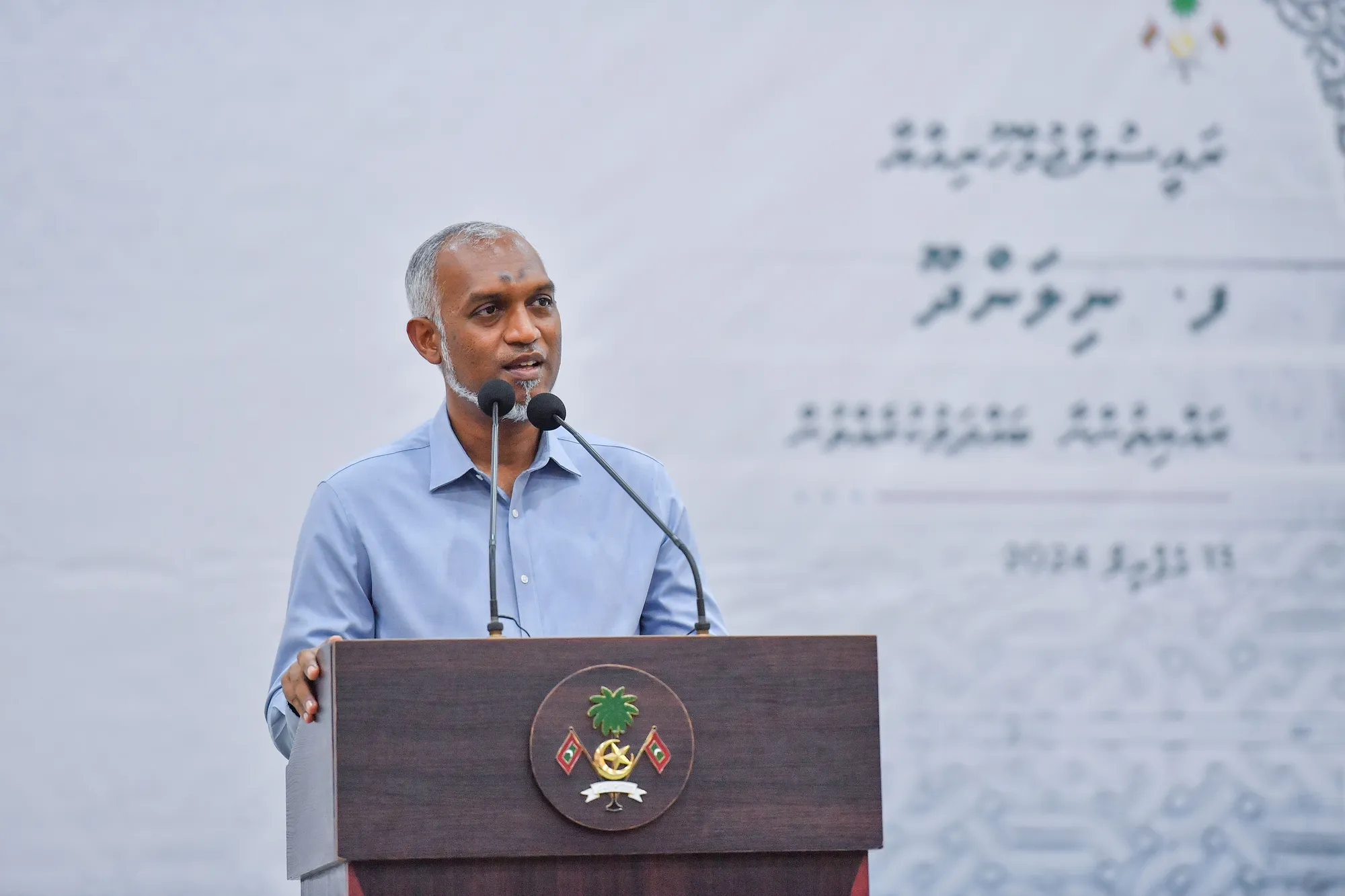 ހިދުމަތް ދިނުމުގައި އެއީ ކޮން ސިޔާސީ ވިސްނުމެއްގައި ހުރި މީހެއްތޯއެއް ނުބަލާނަން: ރައީސް ޑރ.މުޢިއްޒު