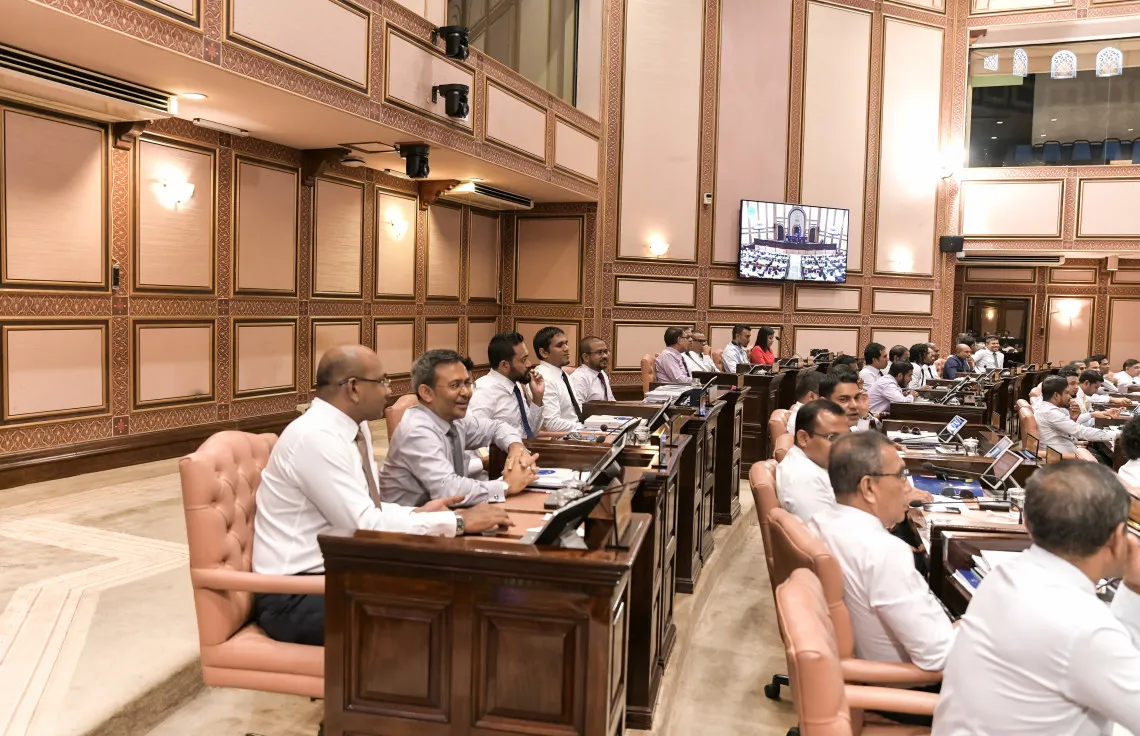 މަޖިލިސް އިންތިހާބު ފަސްކުރަން ހުށަހެޅި ބިލު ކޮމިޓީއަށް ފޮނުވައިފި