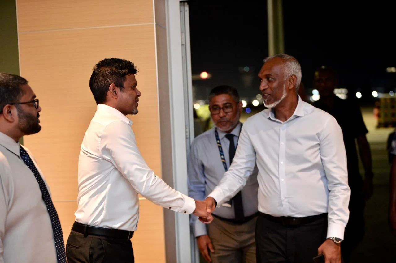 ރައީސުލްޖުމްހޫރިއްޔާ ދެކުނުގެ ބައެއް ރަށްރަށަށް ކުރެއްވި ދަތުރުފުޅު ނިންމަވާލައްވައިފި