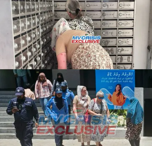 Two foreigners who were allegedly distributing copies of the bible in Dhivehi language