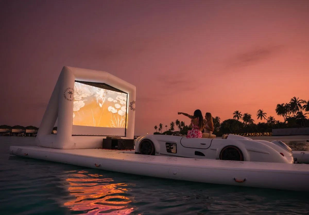 Siyam World introduces JetCar Cinema experience on the lagoon