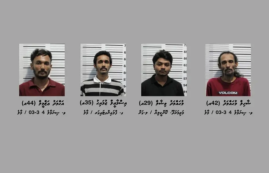 ޑްރަގާއެކު ހައްޔަރު ކުރި މަޝްހޫރު ފިލްމީ ތަރިންގެ މައްސަލަ ޕީޖީއަށް، ތިން މީހުން ދޫކޮށްލައިފި